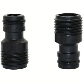 Resim Bahçe Hortumu Hızlı Bağlayıcılar için 2 Paket/4 Paket 1/2 İçli Konik Nozul Adaptörü - Dayanıklı Plastik Avrupa Standart Konikler, Sızdırmaz Bahçe Sulama Sistemi Parçaları, Bahçe Hortumu Hızlı Bağlayıcılar, Hızlı Bağlama Tasarımı, Konik Bağlayıcı 