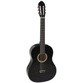 Resim Toledo LC-3600BK 3/4 Klasik Gitar (Siyah) 