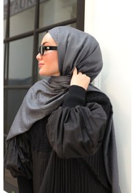 Resim Silk Home Deluxe Şal 40006-05 Füme 