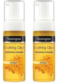 Resim Neutrogena Soothing Clear Zerdeçal İçerikli Yüz Temizleme Köpüğü 2 x 150 ML 