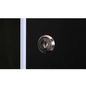Resim Lande - 9u 19" Duvar Tipi Rack Kabinet Genişlik: 600 Mm Derinlik: 450 Mm Siyah 
