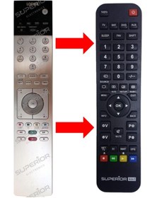 Resim Loewe Xelos-a42 / Xelos-40 Lcd Led Tv Kumandası 