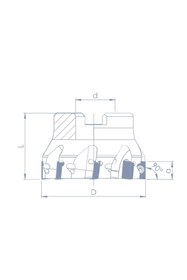 Resim Fett VRF90 - AX17 - D050 - D22 - Z05 Vorgen Freze Takımı 