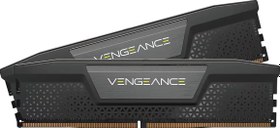 Resim CORSAIR CMK16GX5M2B5200C40 16GB (2x8GB) DDR5 5200MHz CL40 VENGEANCE SİYAH BELLEK 