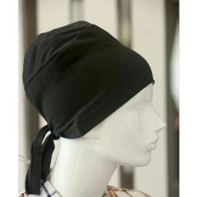 Resim Ozcmax Bağlamalı Tesettür Bone - Bağlamalı Bandana 