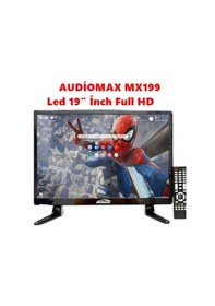 Resim Audiomax Mx199 Led 19" İnch Full Hd Rf Usb Vga Hdmi 