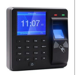 Resim Bueattuh 2 4 Inç Ekran Çalışan Kaydedici ile Erişim Kontrolü Katılım Makinesi Parmak Izi/şifre/kimlik Kartı Tanımlama (Yurt Dışından) 