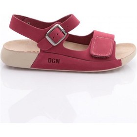 Resim Dgn P28 Kadin Çift Bantli Sandalet P28-1512-R0522 Fuşya 