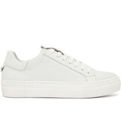 Resim Derimod Kadın Beyaz Bağcıklı Deri Sneaker 25SFD290518 