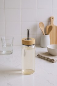 Resim Bambum Mima Bambu Kapaklı Yağdanlık 300ml 