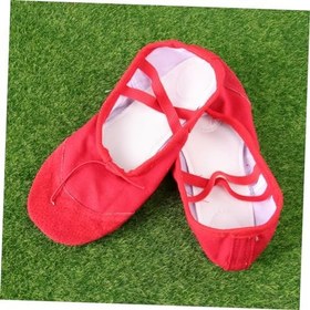 Resim CALLARON 2 Çift yürümeye başlayan çocuk bale ayakkabıları kadınlar için pamuklu terlikler dans ayakkabıları yoga ayakkabıları kaymaz Düz ayakkabılar yumuşak tabanlı ayakkabılar Kız çocuk 