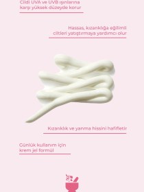 Resim Cosmed Hassas ve Kızarıklığa Eğilimli Ciltler için SPF50+ Yatıştırıcı Güneş Kremi - Ultrasense Cream Gel SPF50+ - 40 ml 