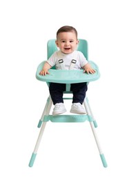 Resim Tripper Brunch Pratik Mama Sandalyesi Soft Mavi 