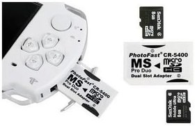 Resim Micro Sd Memory Stick Pro Duo Çevirici Dönüştürücü Hafıza Kartı Adaptörü 