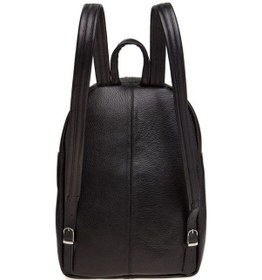 Resim Bilik Deri Siyah Rölax Deri Unisex Sırt Çantası ÖN 7010 