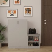 Resim Asra Trend Kül Gri Ayakkabılık A-23 