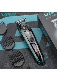 Resim Vgr V-075 Digital Göstergeli Usb Şarjlı Profesyonel Tıraş Makinesi 