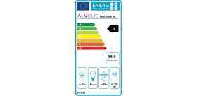Resim Alveus 3000 60 cm Beyaz Davlumbaz 