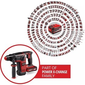 Resim Einhell TP-HD 18/28 Li BL +4 (1x3,0 Ah+) Akülü Kırıcı Delici - 4514274 