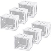 Resim 6 Adet Perde Braketi Uç Kapağı Tutucu Kutusu Pencere Perdeleri İçin Montaj Braketi P20241126782 S20241224773 