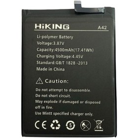 Resim Hikıng A42 Pil Batarya 4500 Mah + Tamir Set 