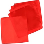 Resim Homyl Damat Takım Cep Havlusu Kare Erkek Havlu Kumaş Kırmızı Kırmızı 