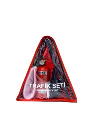 Resim KKDAVM Üçgen Trafik Ve Ilk Yardım Seti Ekonomik 