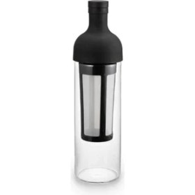 Resim UltraMint Siyah 650ML Soğuk Kahve Demleme Filtreli Şişe 