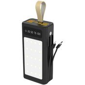 Resim ACL PW-85 30000 Mah Lcd Gösterge 4xUSB Dahili Lightning Type-C, Mikro Powerbank 