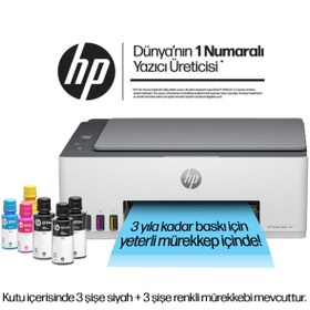 Resim HP SMART TANK 580 FOTOKOPİ,TARAYICI,Wi-Fi MÜREKKEP TANKLI YAZICI (1F3Y2A) 