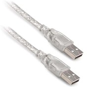 Resim POWERMASTER 5 METRE 2.0V ŞEFFAF USB ERKEK-ERKEK KABLO POWERMASTER 5 METRE 2.0V ŞEFFAF USB ERKEK-ERKEK KABLO