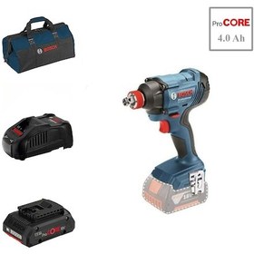 Resim Bosch GDX 180-LI 1x4 Ah Procore Akülü Darbeli Vidalama Somun Sıkma Bez Çantalı 