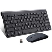 Resim DUHALINE GTX Jaculus Spreadtrum 10.4" Tablet Uyumlu Kablosuz Taşınabilir Q Klavye Ve Mouse Set Siyah 