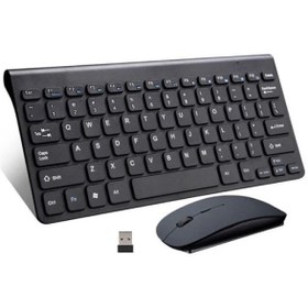 Resim DUHALINE GTX Jaculus Spreadtrum 10.4" Tablet Uyumlu Kablosuz Taşınabilir Q Klavye Ve Mouse Set Siyah 