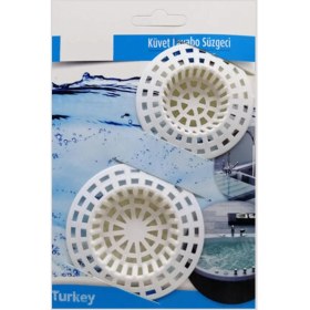 Resim Mobee Burçin Büyük Boy Plastik Lavabo Süzgeci 2 Li 1410 