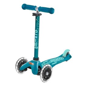 Resim Micro Mini Deluxe Led Aqua Unisex Çocuk Scooter 