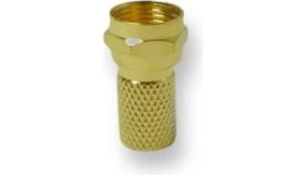 Resim Herz RG6U6 Gold F Konnektör 100'LÜ 