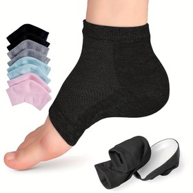 Resim Yükseklik Artırıcı Tabanlıklar, Ayak Bileği Desteği, Gizli Yükseklik Pedleri, Jel Tabanlıklar ve Ayak Bileği Koruyucuları Erkekler ve Kadınlar İçin Birlikte. 