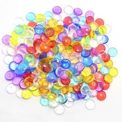 Resim 110 Adet Deniz Akvaryum Çakılı - Parlak Şeffaf Mavi, Mor, Kırmızı, Turuncu, Sarı, Yeşil, Pembe Renkli Taşlar - Balık Tankı, Teraryum, DIY El Sanatları, Vazo Dolgusu İçin - Toksik Olmayan Akvaryum Dekorasyonu, Aksesuarlar, Cila Taşları, Renkli Süslemeler, Pürüzsüz Yüzey, Evcil Hayvan Sahipleri İçin 