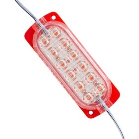 Resim Olinea 24 Volt 2.4 Watt Tek Renk Kırmızı 2835 Modül LED 