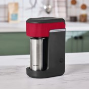 Resim Karaca Mono Black Filtre Kahve Makinesi Cherry Red 