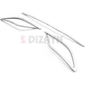 Resim Drs Tuning Volkswagen Polo 6 Hb Makyajlı Krom Egzoz Çıkışı Difüzör 2021 Üzeri 