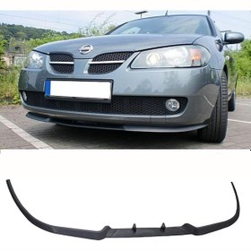 Resim Nissan Almera Ön Lip Mat Siyah Ön Tampon Lip 