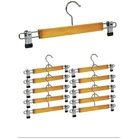 Resim Ahşap Etek Askısı 1 Adet Royaleks-sky-110 Çok Renkli 