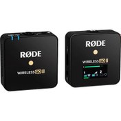 Resim Rode Wireless GO II Single Kablosuz Mikrofon (Black) 