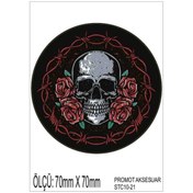 Resim PROMOT Motorsiklet Bisiklet Otomobil Kask Laptop Grenaj Marka Sticker 2 Adet 0021 
