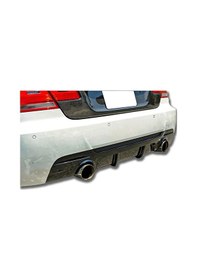 Resim Bmw E92 M Technic Difüzör Difizör Plastik Parlak Siyah 2007-2013 3 Serisi Arka-bodykit-ek-karlık 