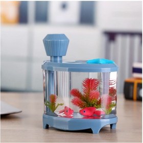 Resim Technoi Akvaryum Model Mini Hava Nemlendirici Soğuk Buhar Makinası 