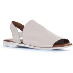 Resim Bueno Shoes Gri Deri Kadın Düz Sandalet 01wa3008 