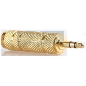 Resim OEM Marka JC35 Stereo Ses Jakı 3.5mm Erkek 6.5mm Dişi Adaptörü 